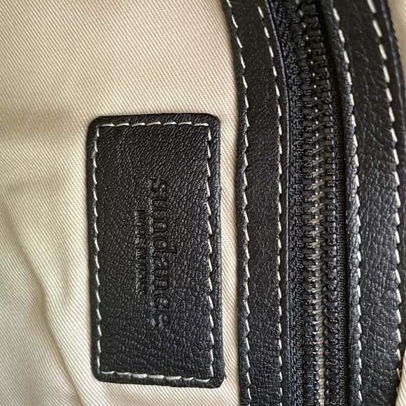 Sundance crossbody black leather bag new with out tags - Picture 3 of 6
